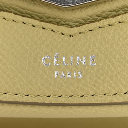 Celine Baby Grained Calfskin Small Trotteur  Jade 6 of 14