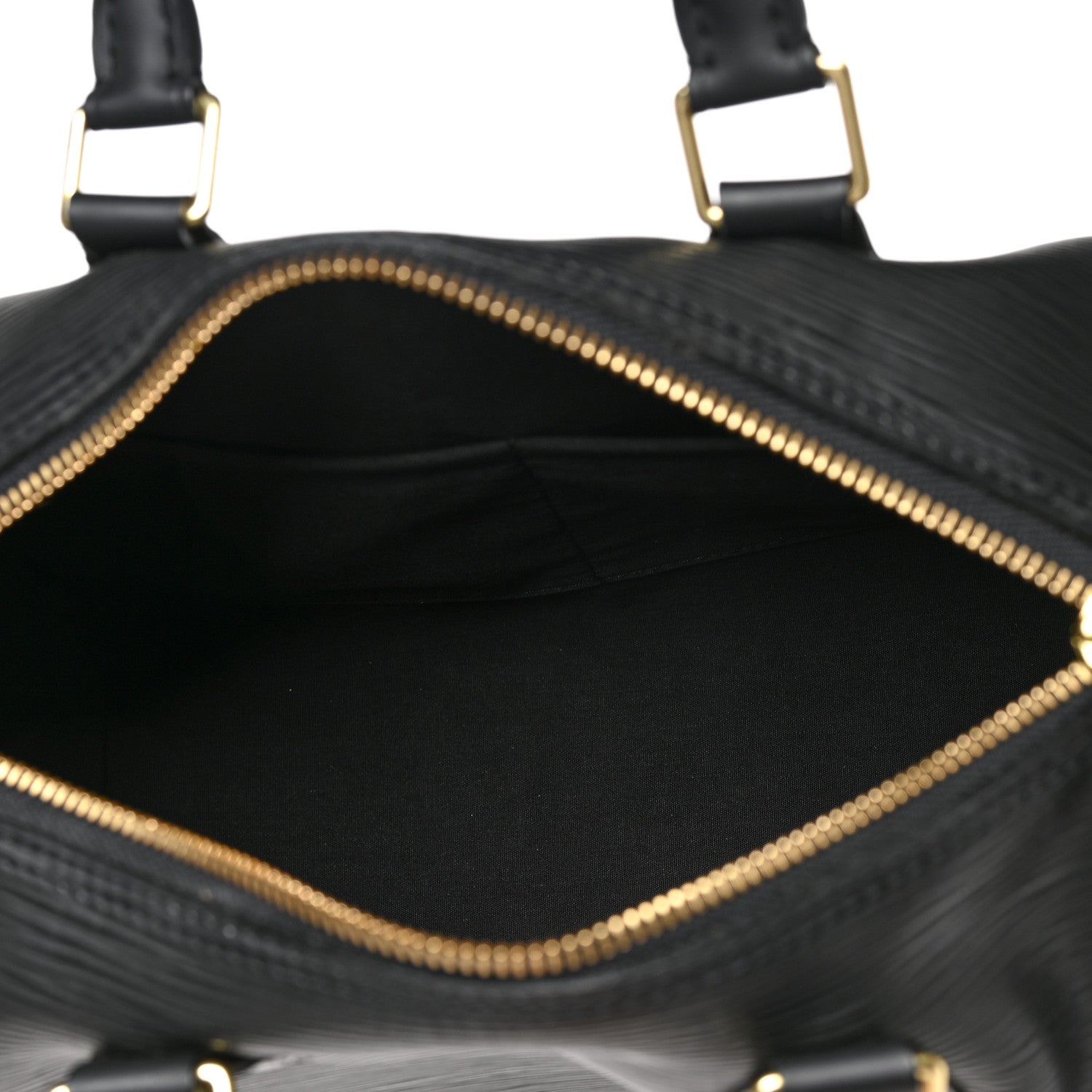 Louis Vuitton Epi Speedy 25 Black 5 of 8