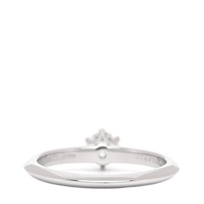 Tiffany Platinum Diamond .31ct Solitaire Engagement Ring 51 5.75 3 of 6