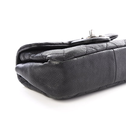 Chanel Caviar Quilted Mini Simply CC Flap Black 5 of 10