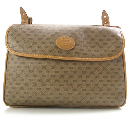 Gucci Monogram Shoulder Bag Tan 1 of 11