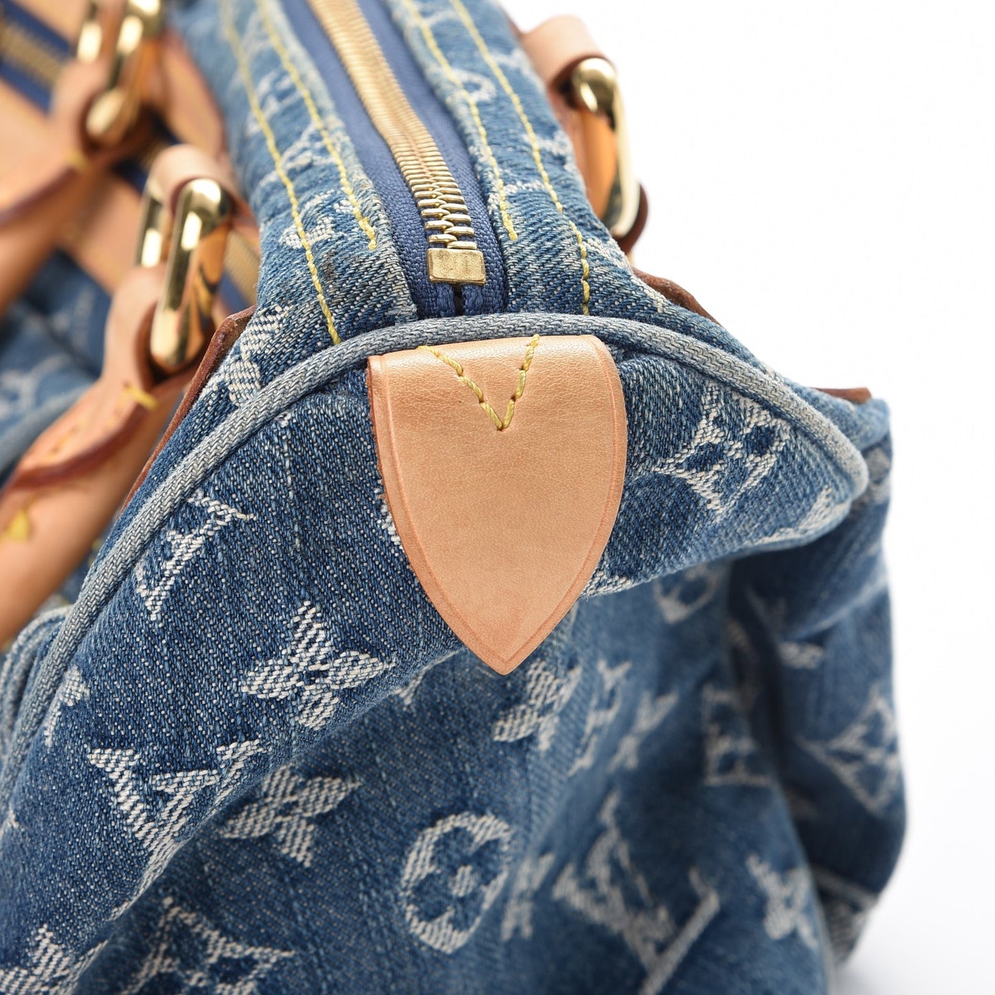 Monogram Denim Neo Speedy Blue