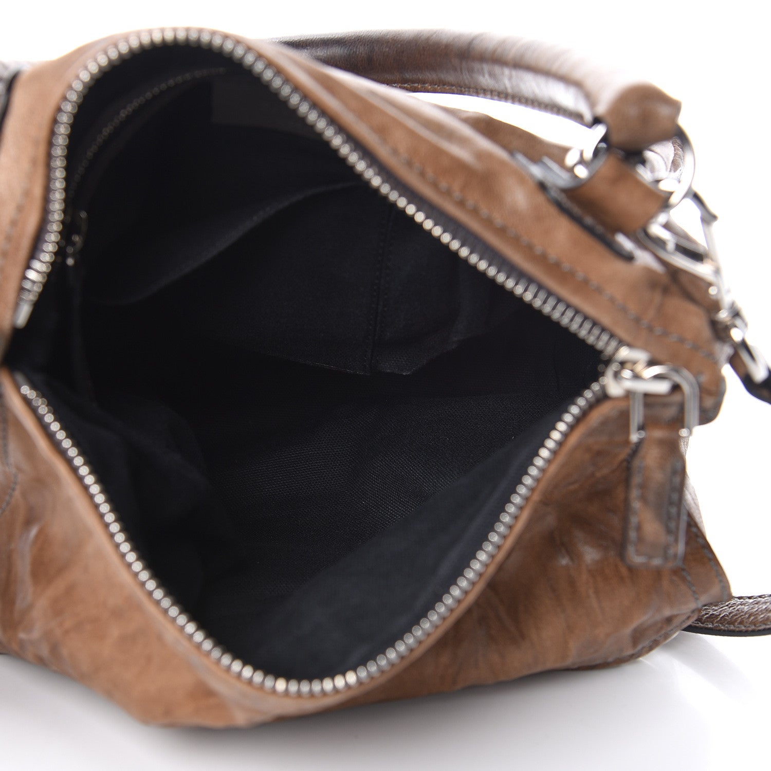 Givenchy Tumbled Sheepskin Small Pandora Brown 6 of 19