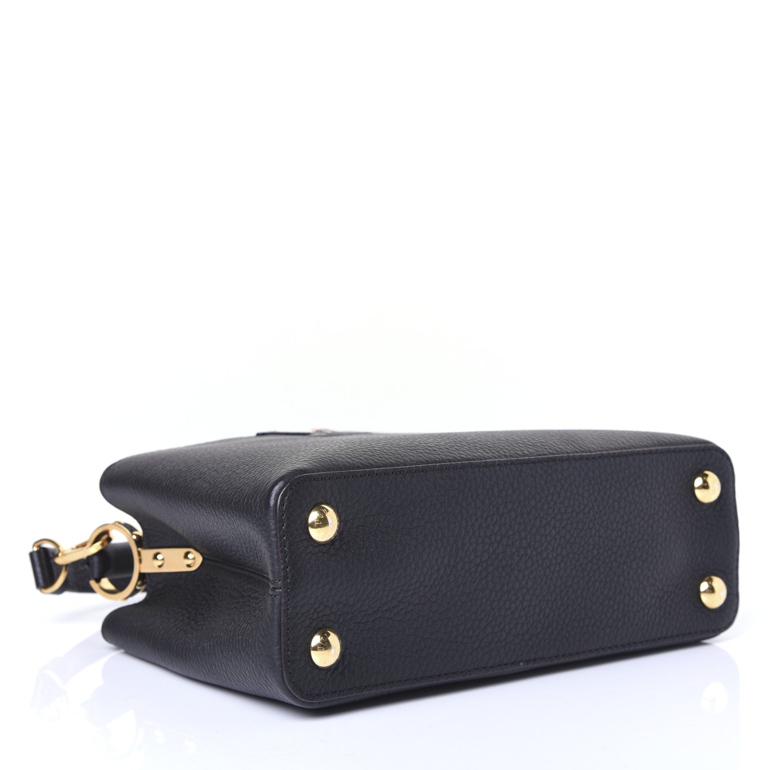 Louis Vuitton Taurillon Capucines BB Black 4 of 12