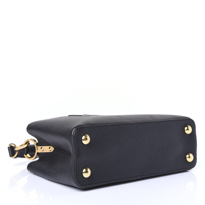 Louis Vuitton Taurillon Capucines BB Black 4 of 12