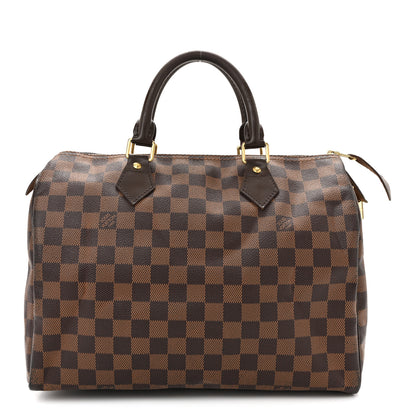 Louis Vuitton Damier Ebene Speedy 30 1 of 14