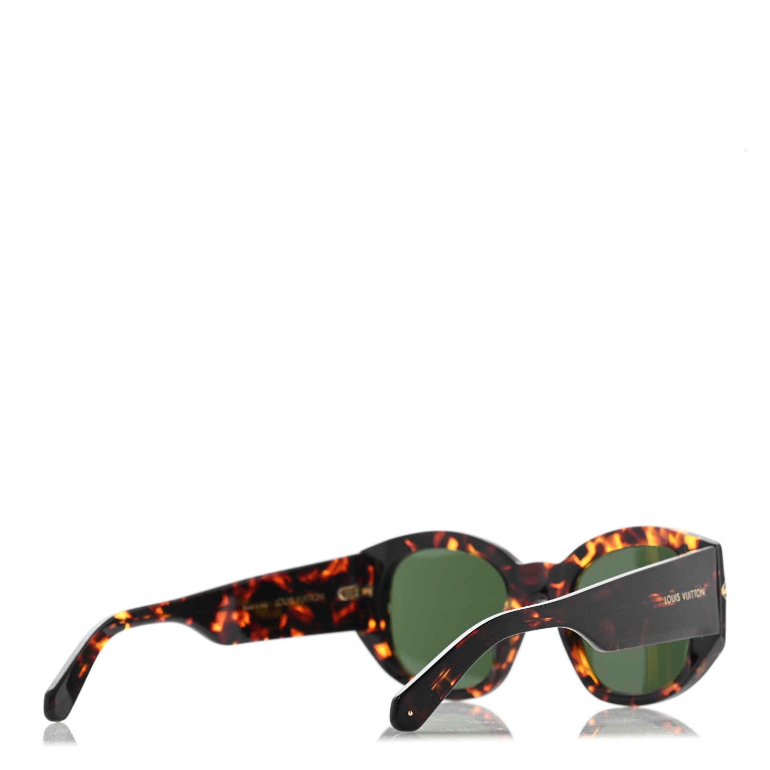 Louis Vuitton Acetate La Femme D'A Cote Cat Eye Sunglasses Z1292W Dark Tortoise 4 of 9