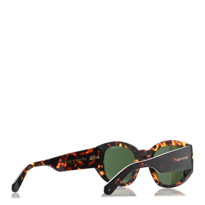 Louis Vuitton Acetate La Femme D'A Cote Cat Eye Sunglasses Z1292W Dark Tortoise 4 of 9