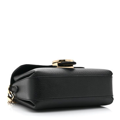 Gucci Dollar Calfskin Interlocking G Crossbody Bag Black 4 of 11