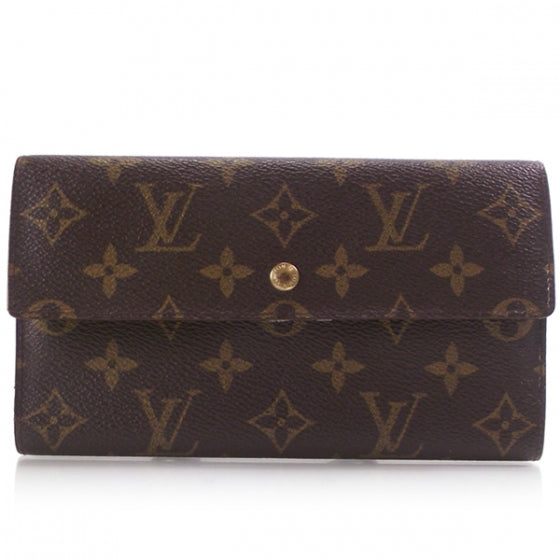 Vintage Monogram Porte Tresor International