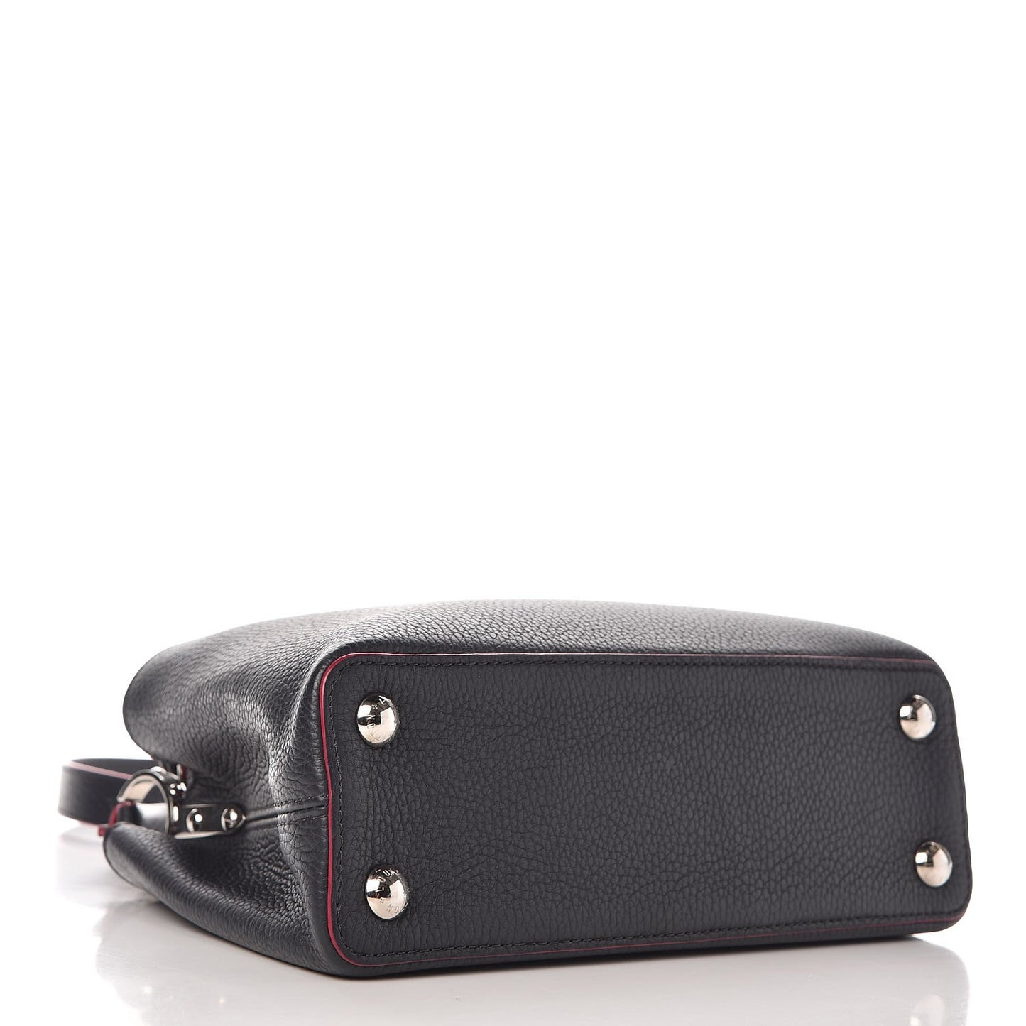 Taurillon Capucines BB Cobalt Fuchsia