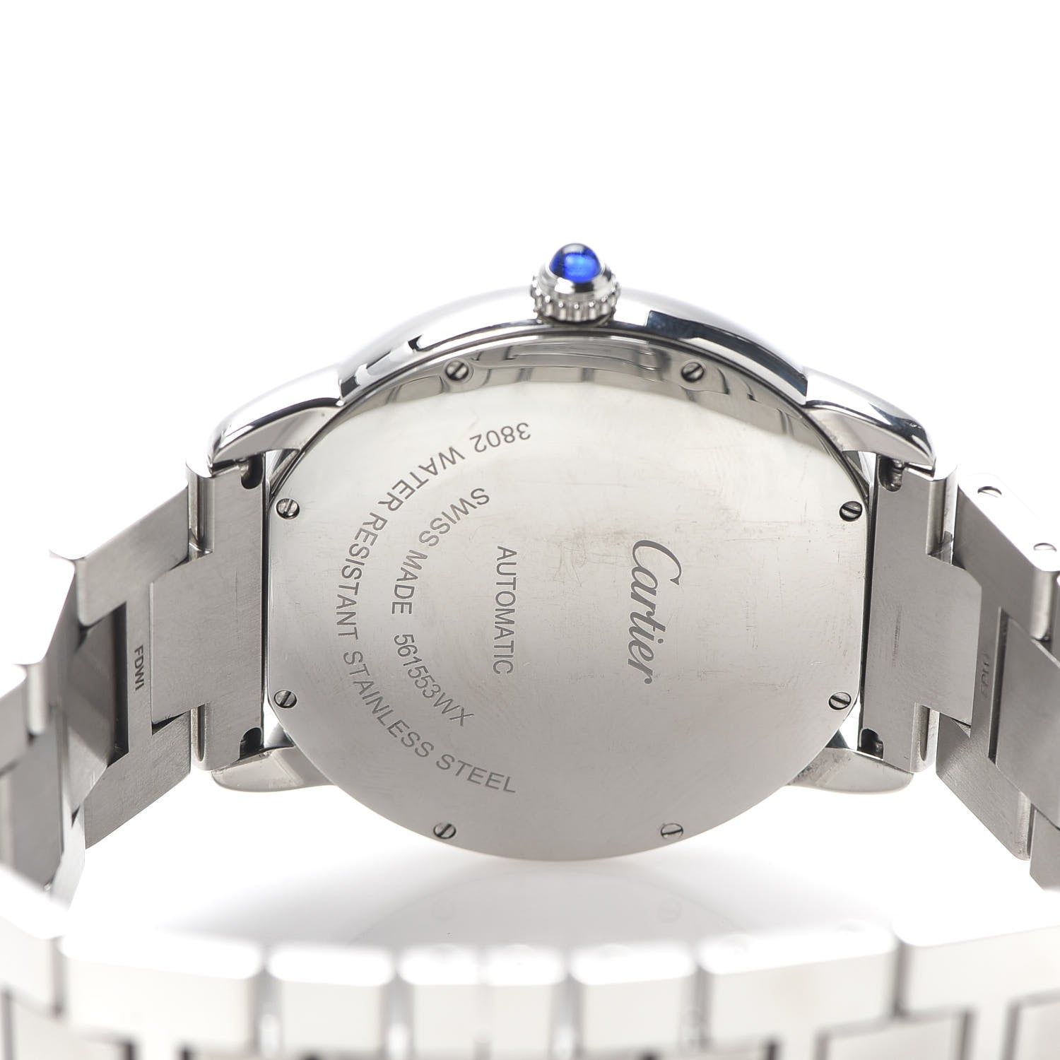 Cartier Stainless Steel 42mm Ronde Solo Automatic Watch 5 of 6