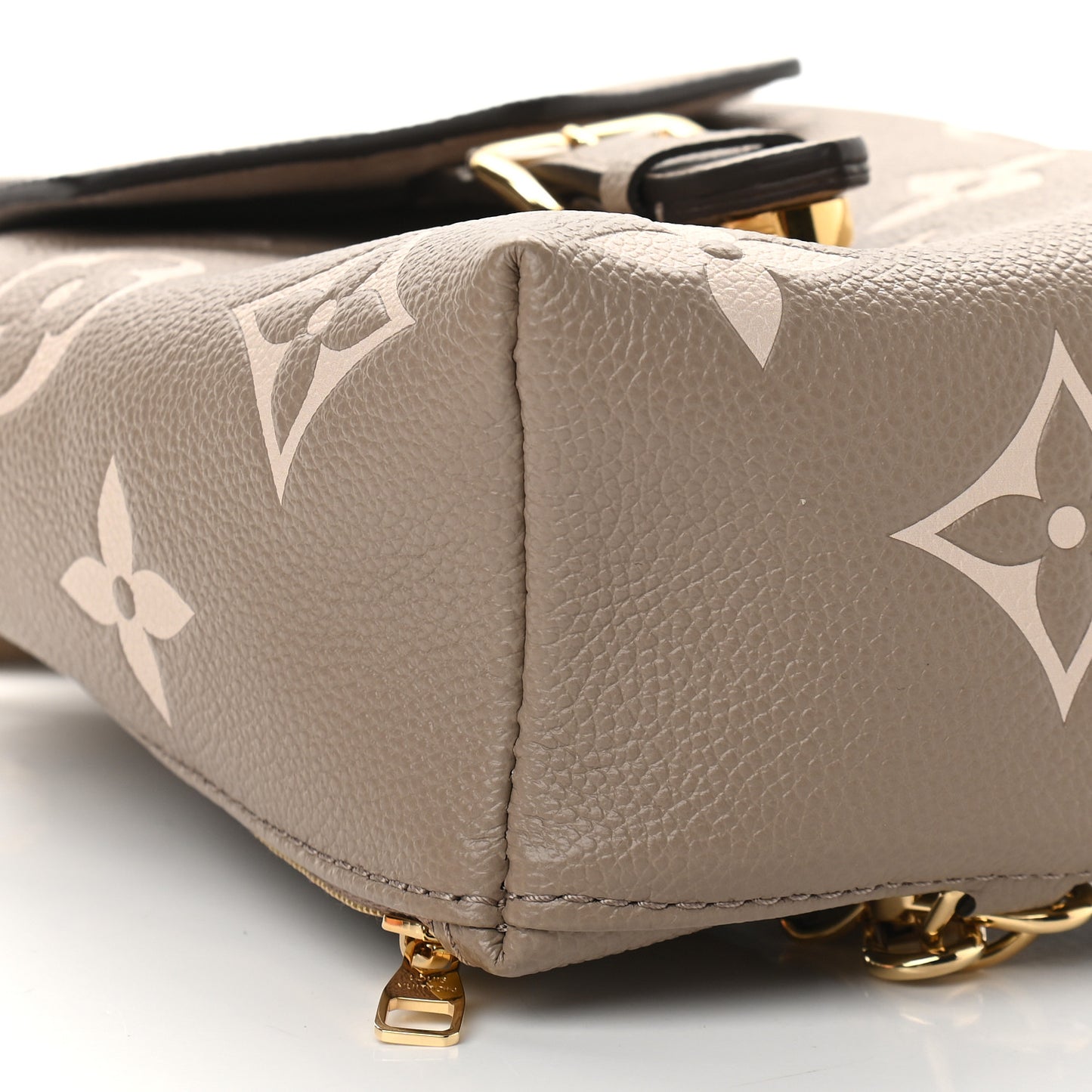 Empreinte Monogram Giant Tiny Backpack Tourterelle Cream