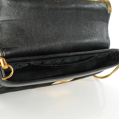 Louis Vuitton Chevre Suede Crystal Avant Garde Pochette Black 5 of 7