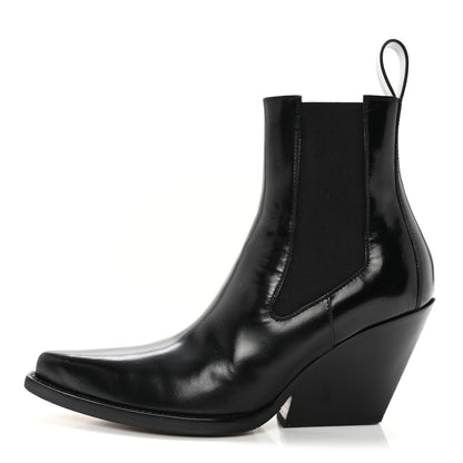 Bottega Veneta Calfskin Lean Boots 36 Black 1 of 11