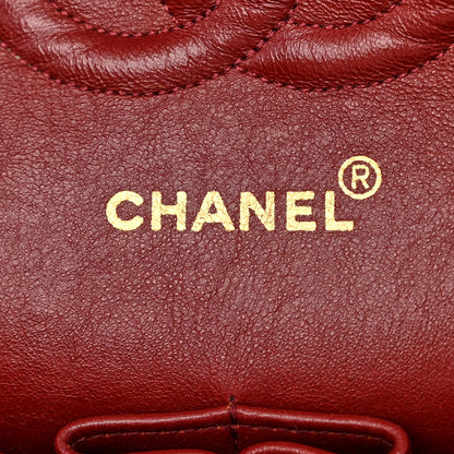 Chanel Lambskin Quilted Medium Double Flap Black 6 of 10
