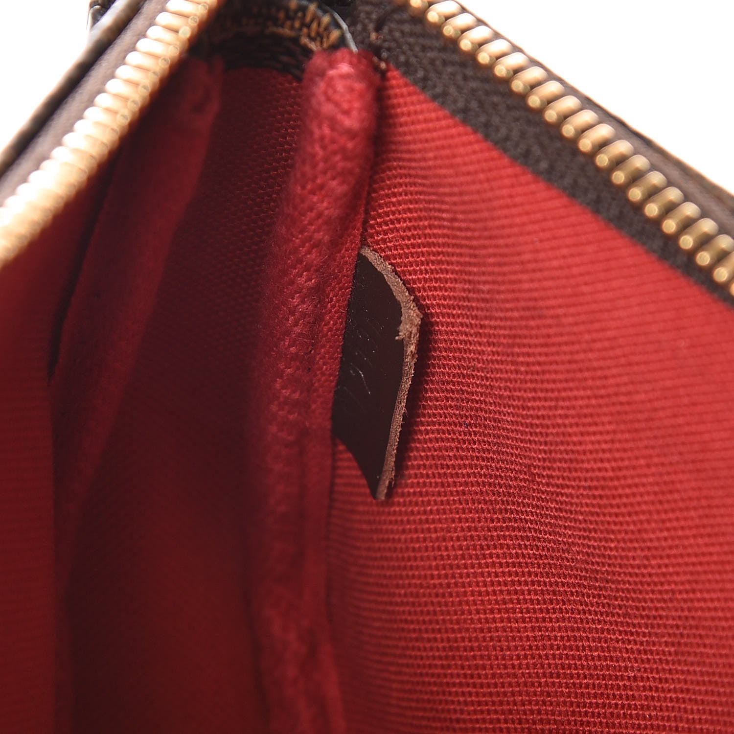 Louis Vuitton Damier Ebene Mini Pochette Accessories 7 of 9
