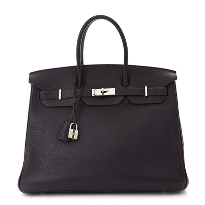Hermes Togo Birkin 35 Raisin 1 of 14