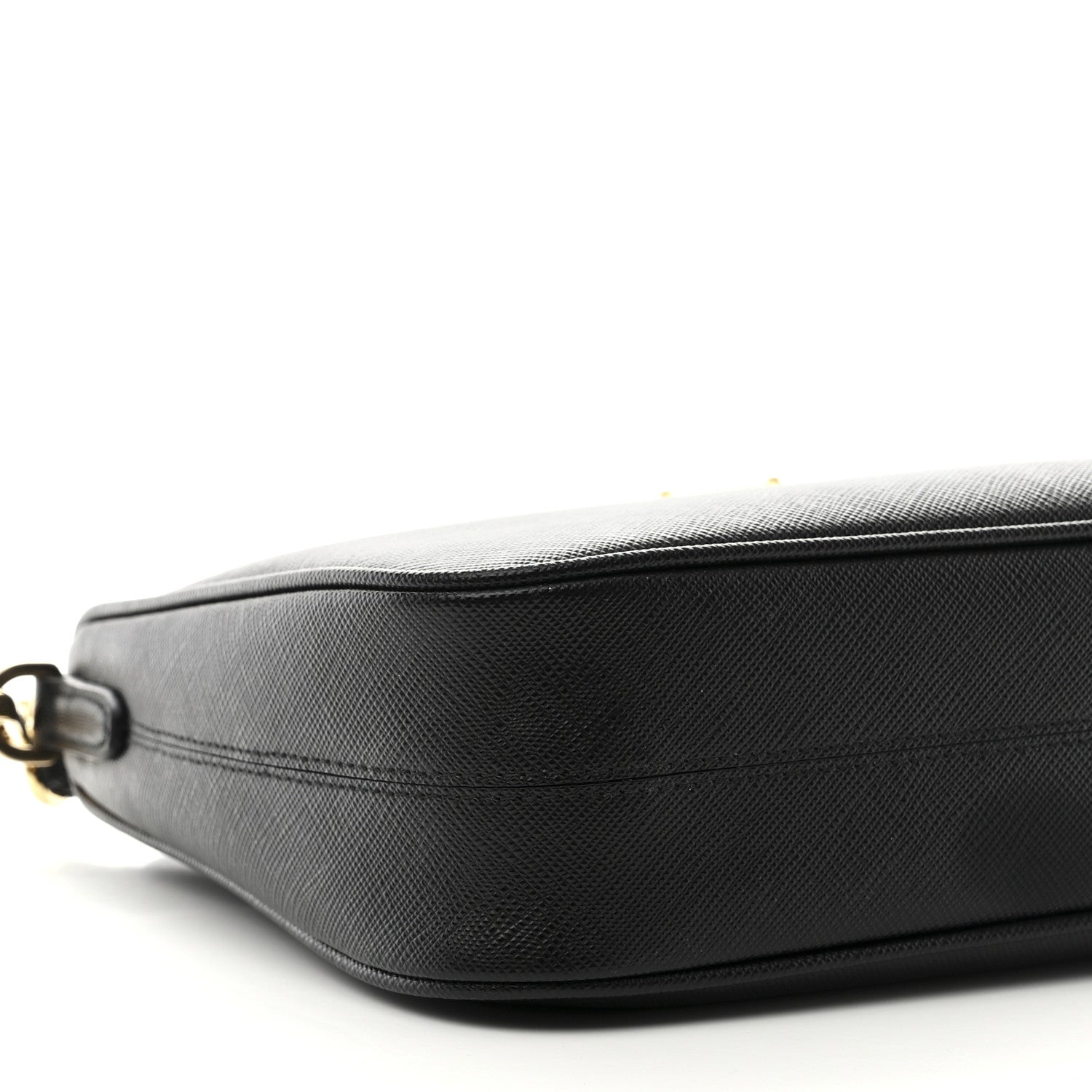 Prada Saffiano Lux Re-Edition 2005 Shoulder Bag Black 8 of 9