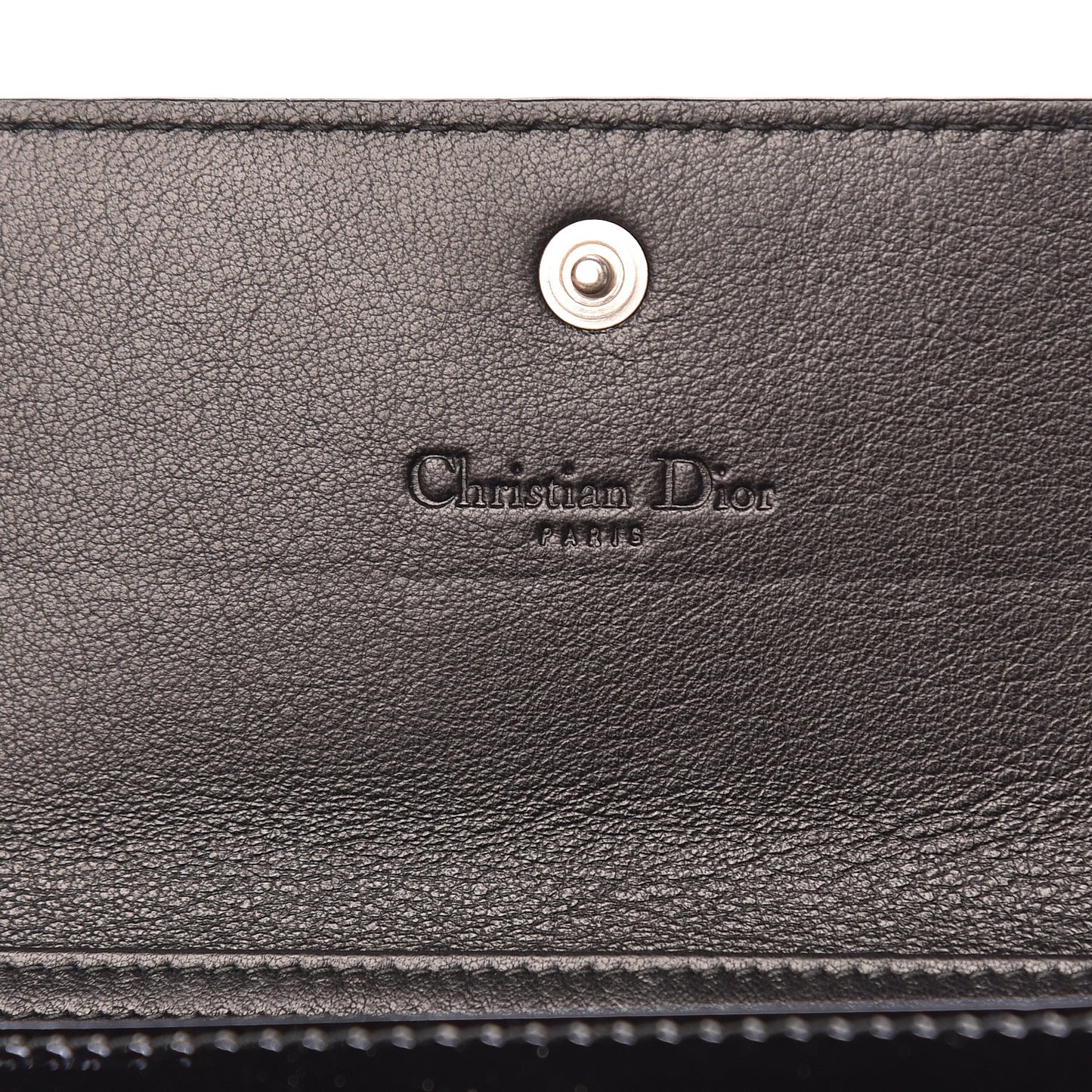 Patent Cannage Rendez-vous Chain Wallet Black