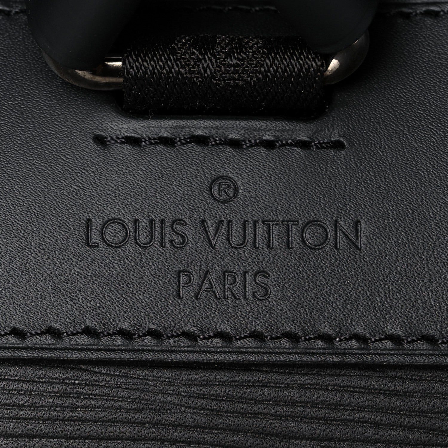 Louis Vuitton X SUPREME Epi Christopher Backpack PM Black 7 of 12