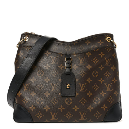 Louis Vuitton Monogram Odeon MM Black 1 of 10