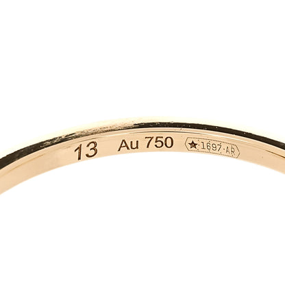 Gucci 18K Yellow Gold Green Tourmaline Interlocking G Ring 53 6.25 4 of 5