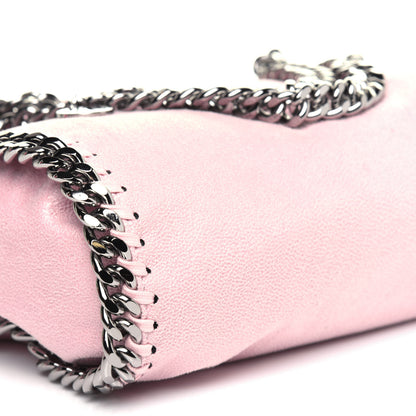 Stella McCartney Shaggy Deer Mini Falabella Fold Over Tote Pink 10 of 12