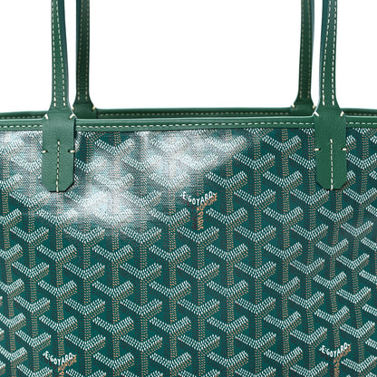 Goyard Goyardine Artois MM Green 8 of 10