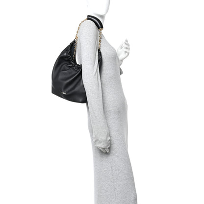 Loewe Buttery Nappa Lambskin Small Squeeze Bag Black 3 of 9