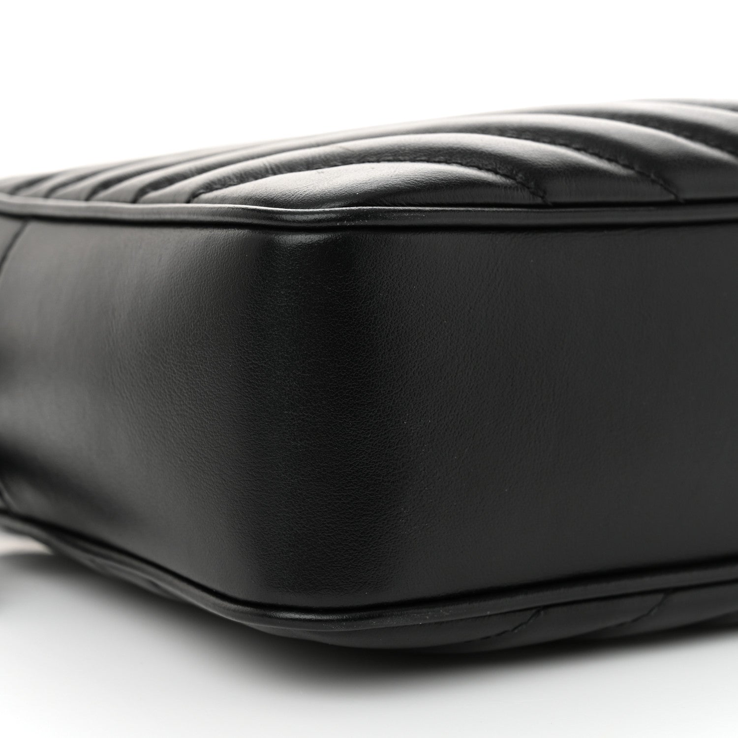 Saint Laurent Calfskin Matelasse Monogram Lou Camera Bag Black 9 of 11