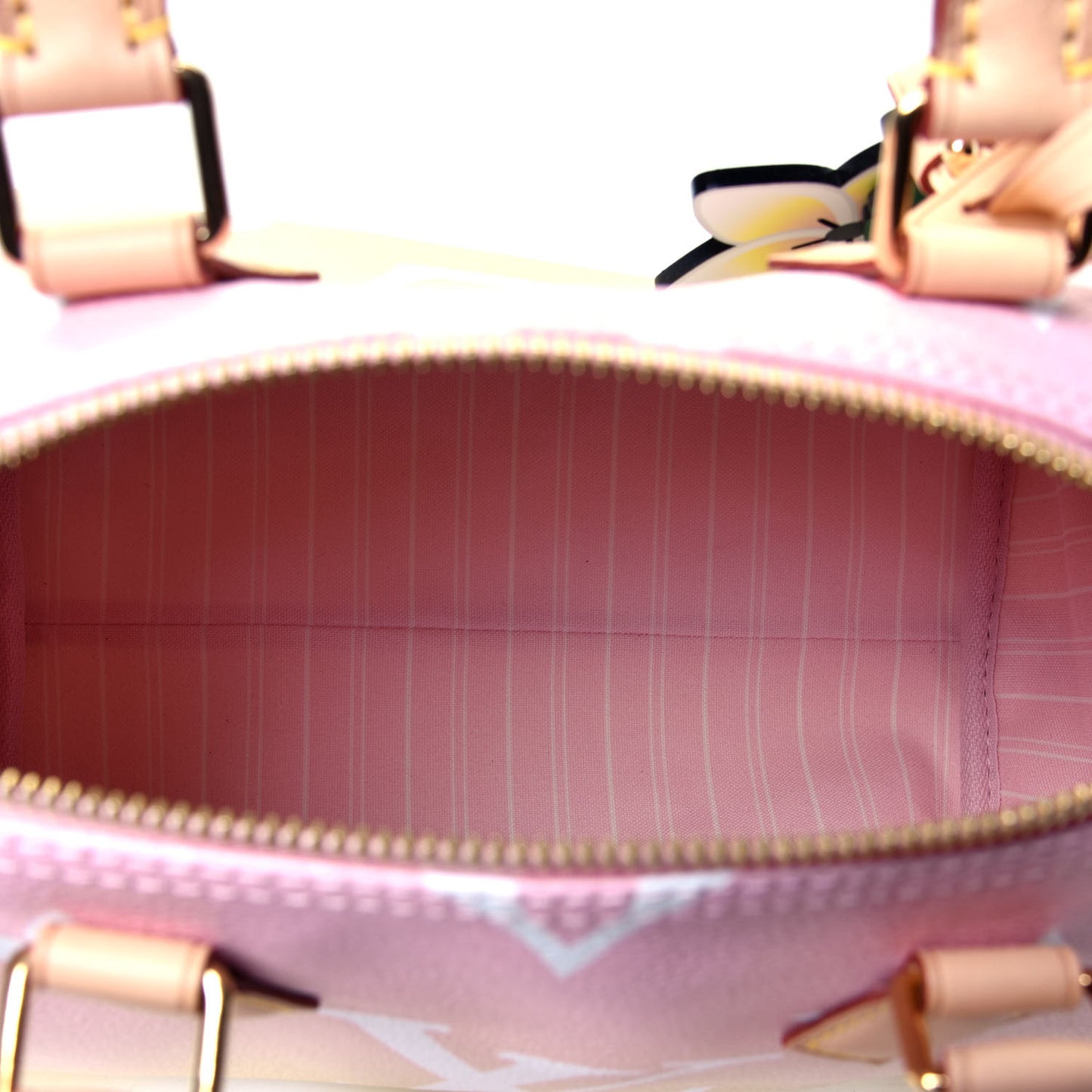Monogram Giant By The Pool Speedy Bandouliere 25 Light Pink