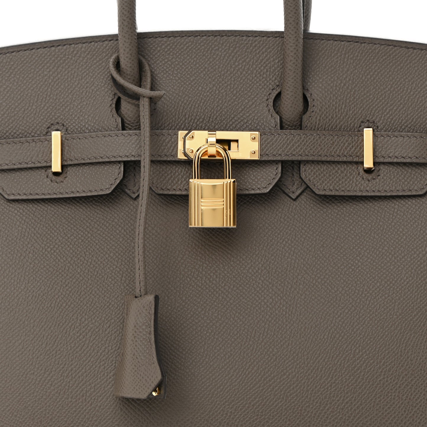 Epsom Birkin Sellier 25 Etain