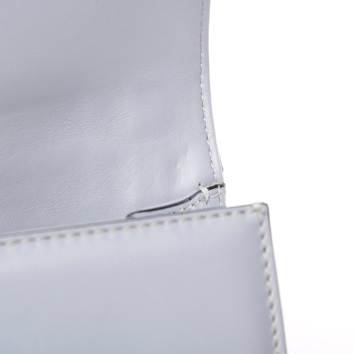Vitello Small Glam Lock Rockstud Flap Water Sky