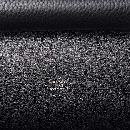 Hermes Taurillon Clemence Jypsiere 28 Black 6 of 8