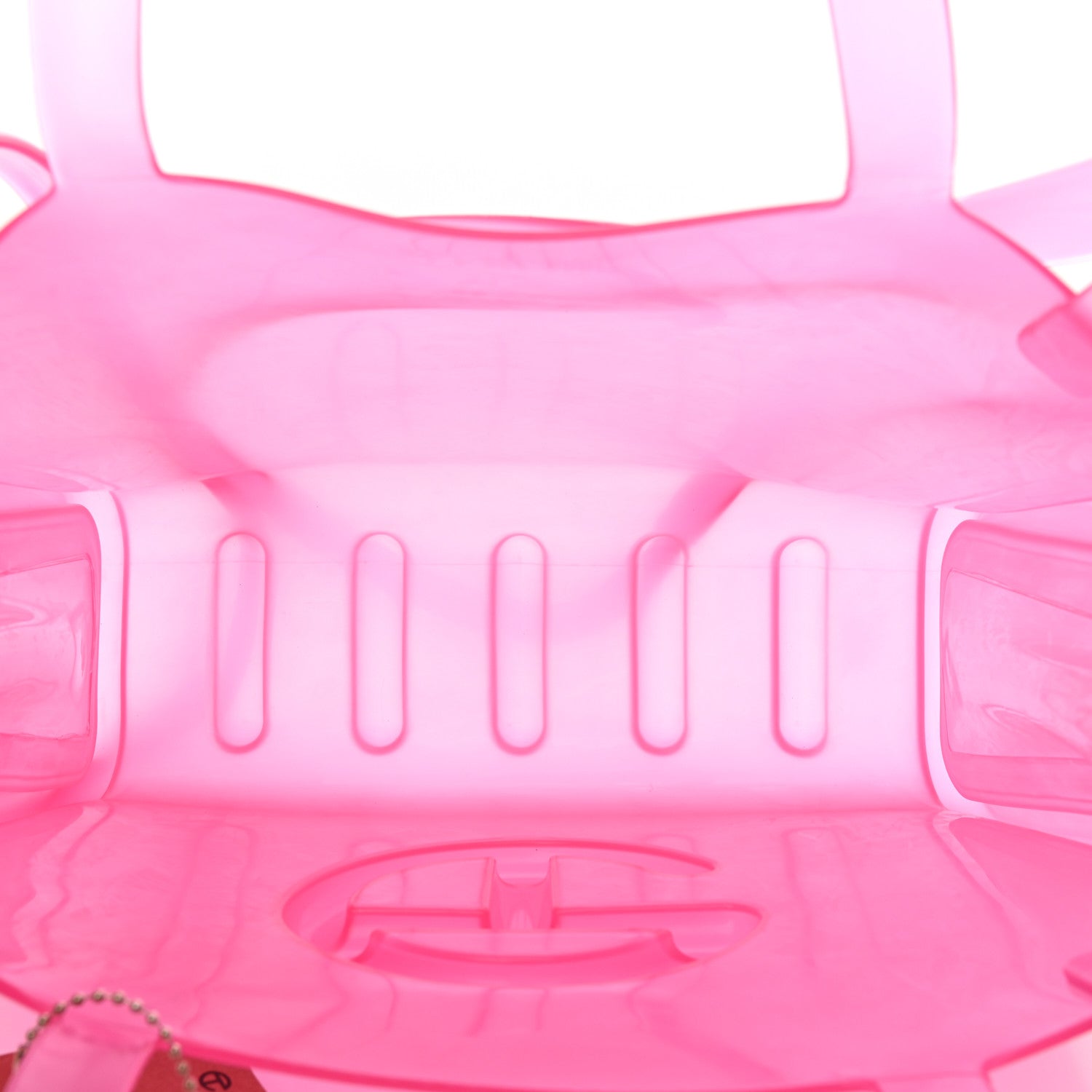 Telfar x MELISSA Jelly Medium Shopping Bag Clear Pink 5 of 9