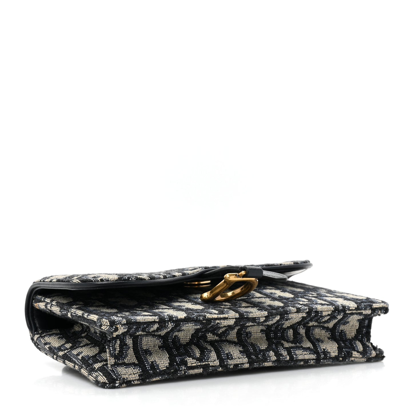 Oblique Saddle Belt Bag Blue