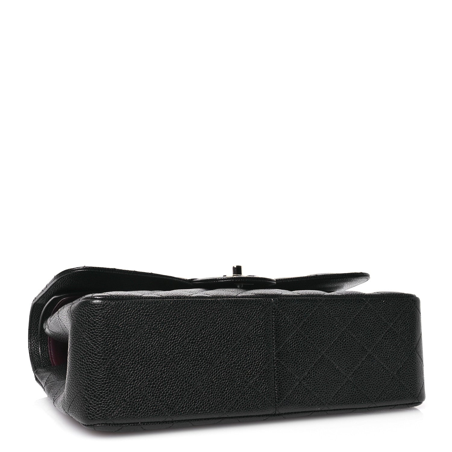 Chanel Caviar Quilted Jumbo Double Flap Black 4 of 11