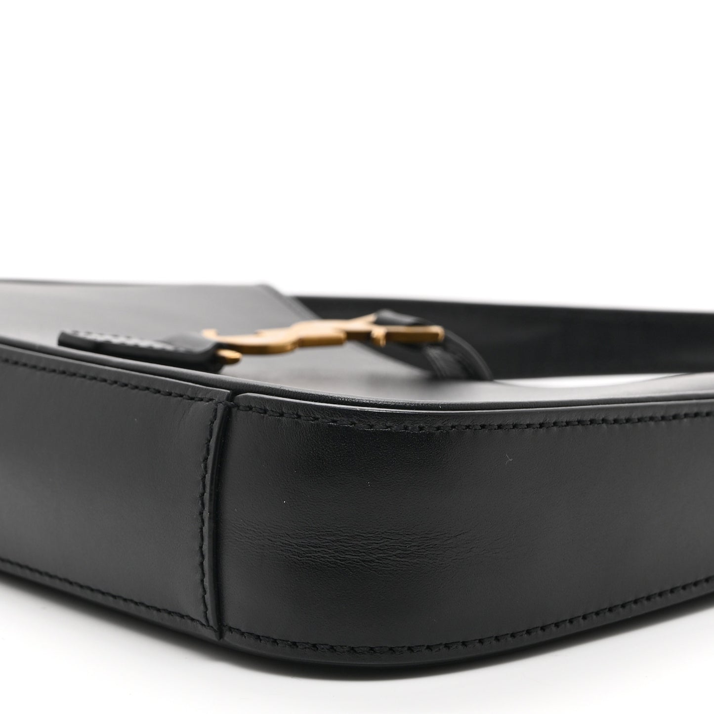 Smooth Calfskin Le 5 A 7 Mini Hobo Black