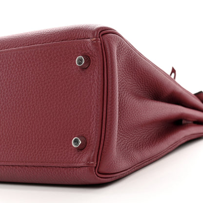 Hermes Togo Kelly Retourne 28 Rouge Grenat 9 of 13