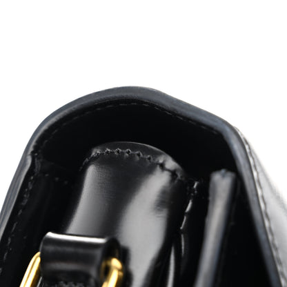 Celine Shiny Calfskin Teen Besace Black 10 of 11