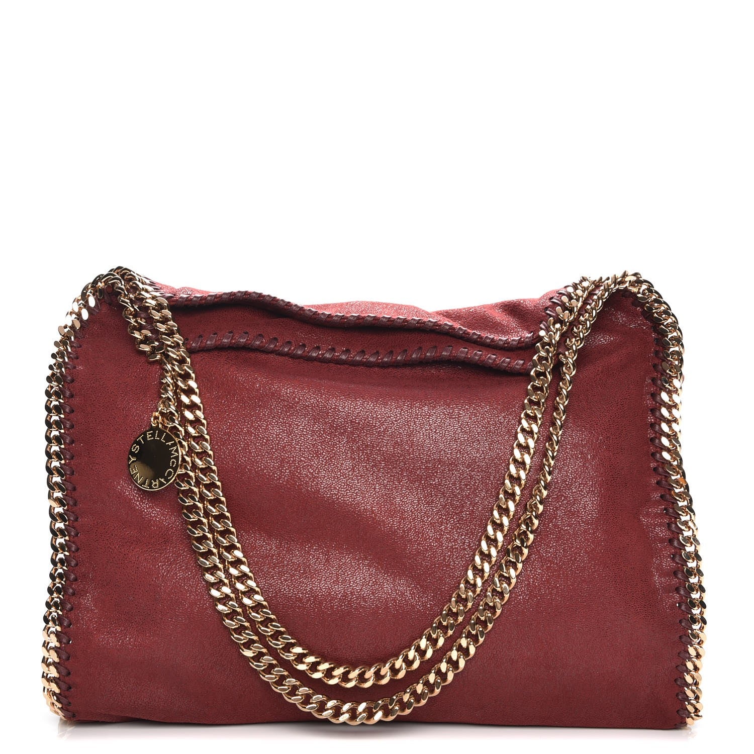 Stella McCartney Shaggy Deer Small Falabella Plum 1 of 8