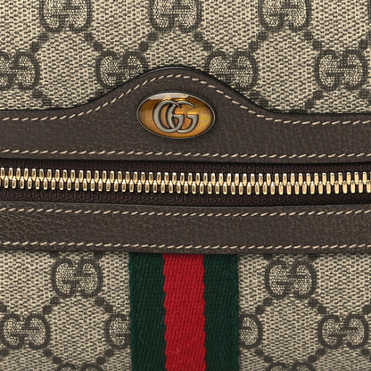 Gucci GG Supreme Monogram Web Small Ophidia Belt Bag 75 30 Dark Brown 8 of 8