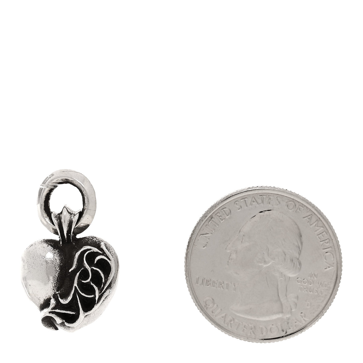 Sterling Silver Medium Heart Pendant