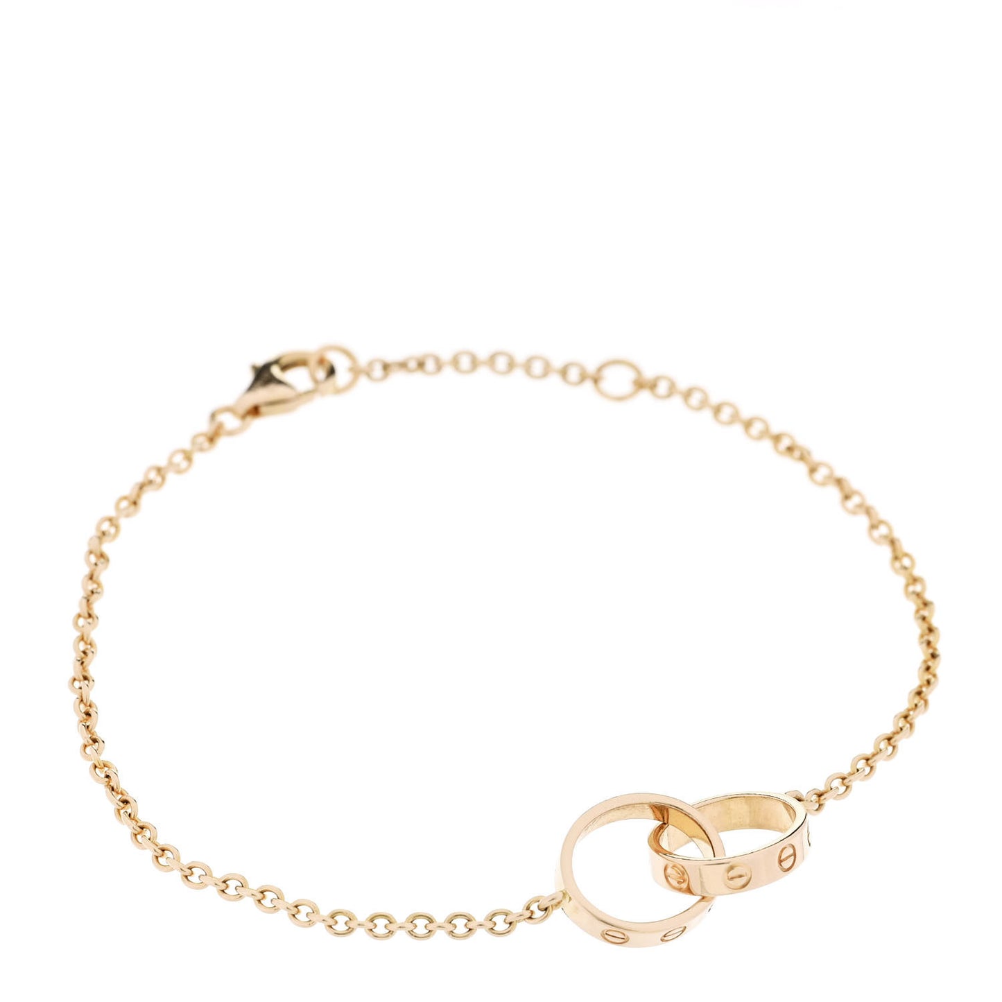 18K Yellow Gold Interlocking LOVE Bracelet