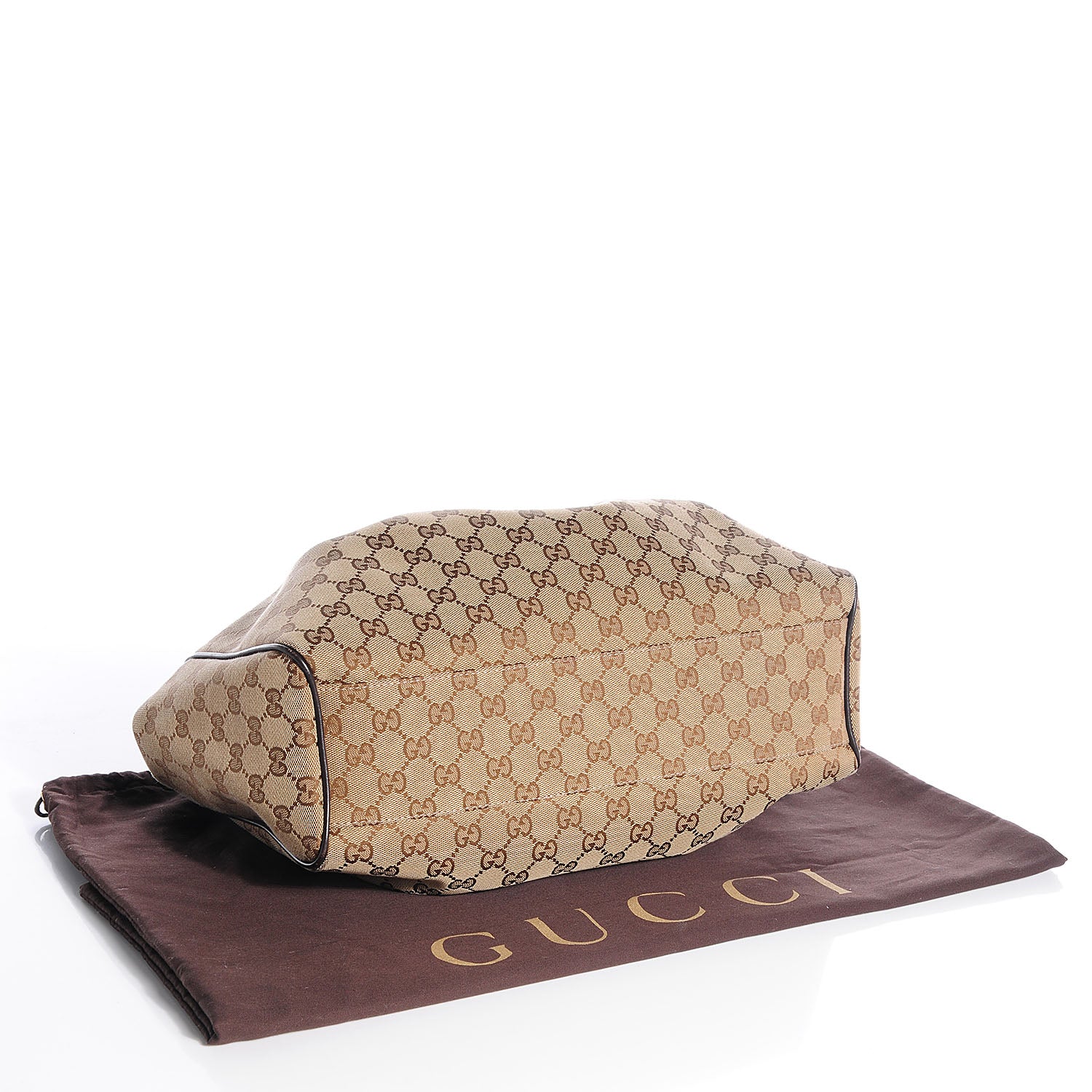 Gucci Monogram Medium Sukey Tote Dark Brown 4 of 7