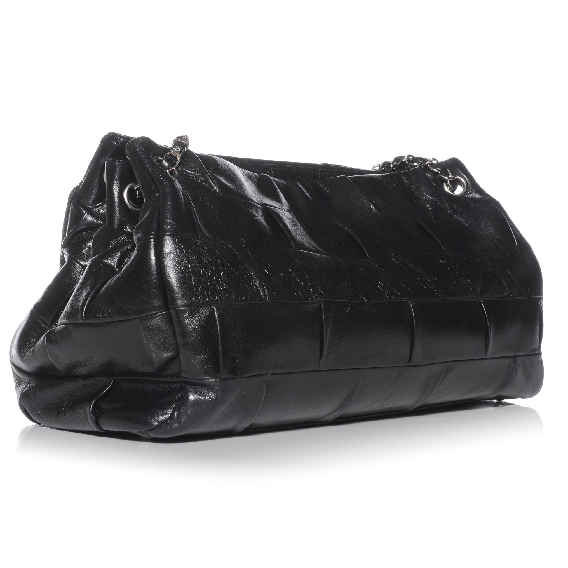 Chanel Lambskin Igloo Shoulder Bag Black 3 of 9