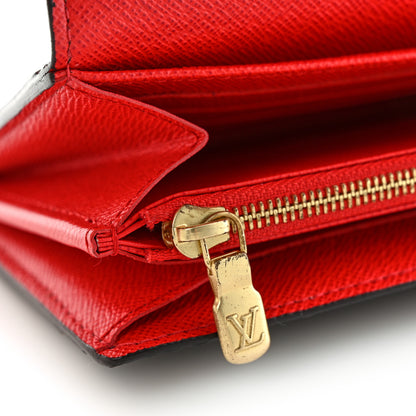 Louis Vuitton Monogram Sarah Wallet NM Coquelicot 12 of 12