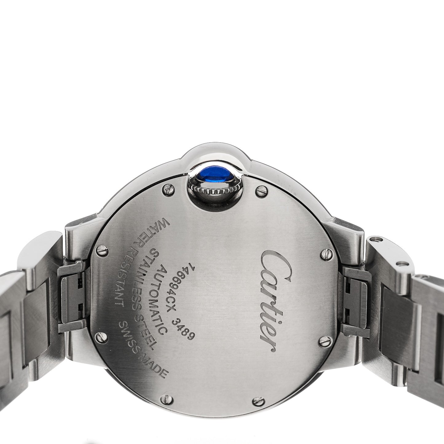 Stainless Steel 33mm Ballon Bleu De Cartier Automatic Watch