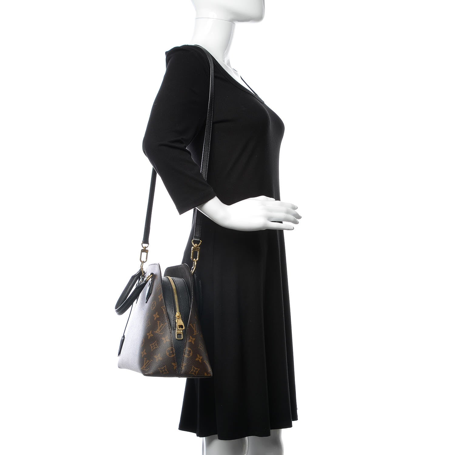 Louis Vuitton Monogram Alma BNB Black 3 of 8